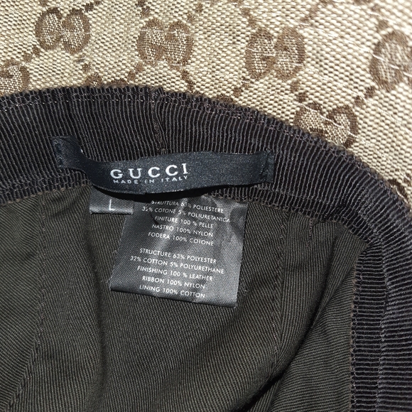 GUCCI Monogram Bucket Hat - Picture 4 of 5